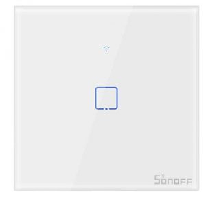 SONOFF T2EU1C-TX, SMART WI-FI APP i RF REMOTE SKLOPKA ZA SVJETLO, BIJELI, 1 GRUPA TROŠILA