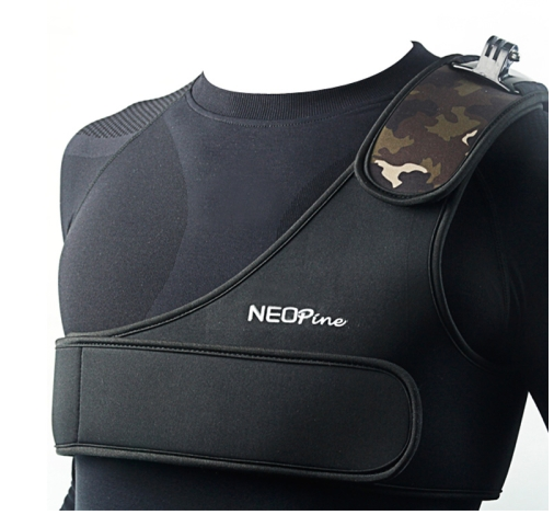 TORBA PRSNA OD NEOPRENA ZA GOPRO KAMERU, CRNA