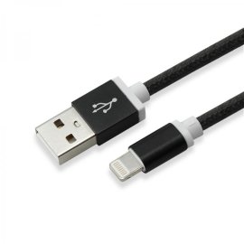 KABEL SBOX USB -&gt;IPHONE 7 M/M 1,5M CRNI IPH7-B