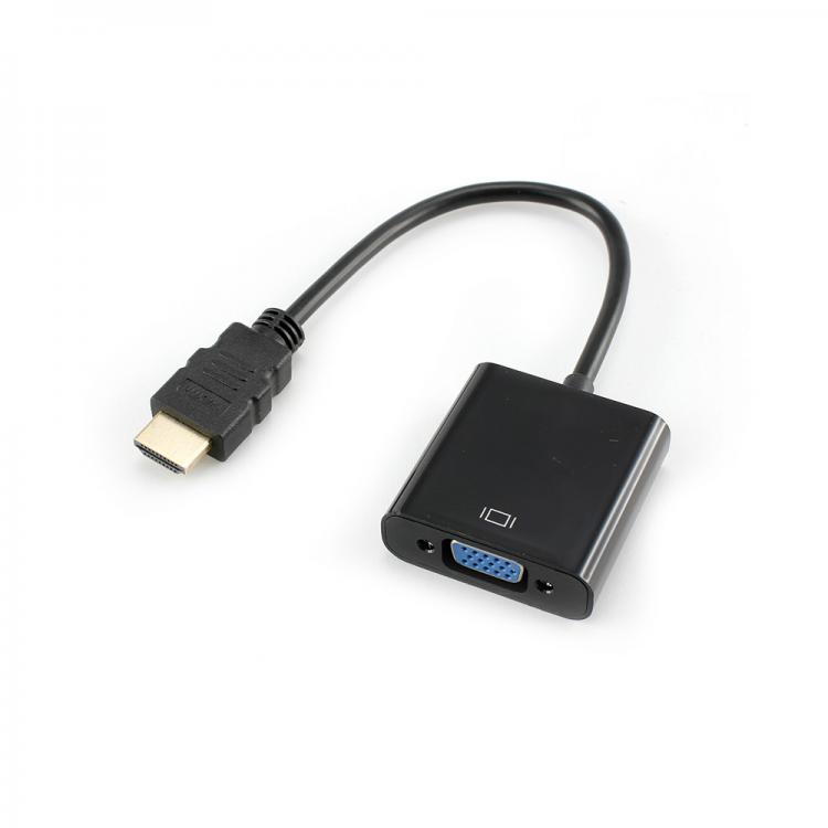 SBOX ADAPTER HDMI MUŠKI U RAČUNALO A VGA ŽENSKI U VGA KABEL ZA MONITOR AD.HDMI-VGA