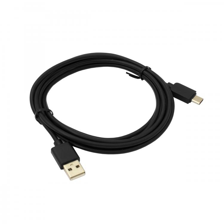 SBOX KABEL USB 2.0 A. -&gt; TYPE-C M/M 2M USB-20-TYPEC-2/R