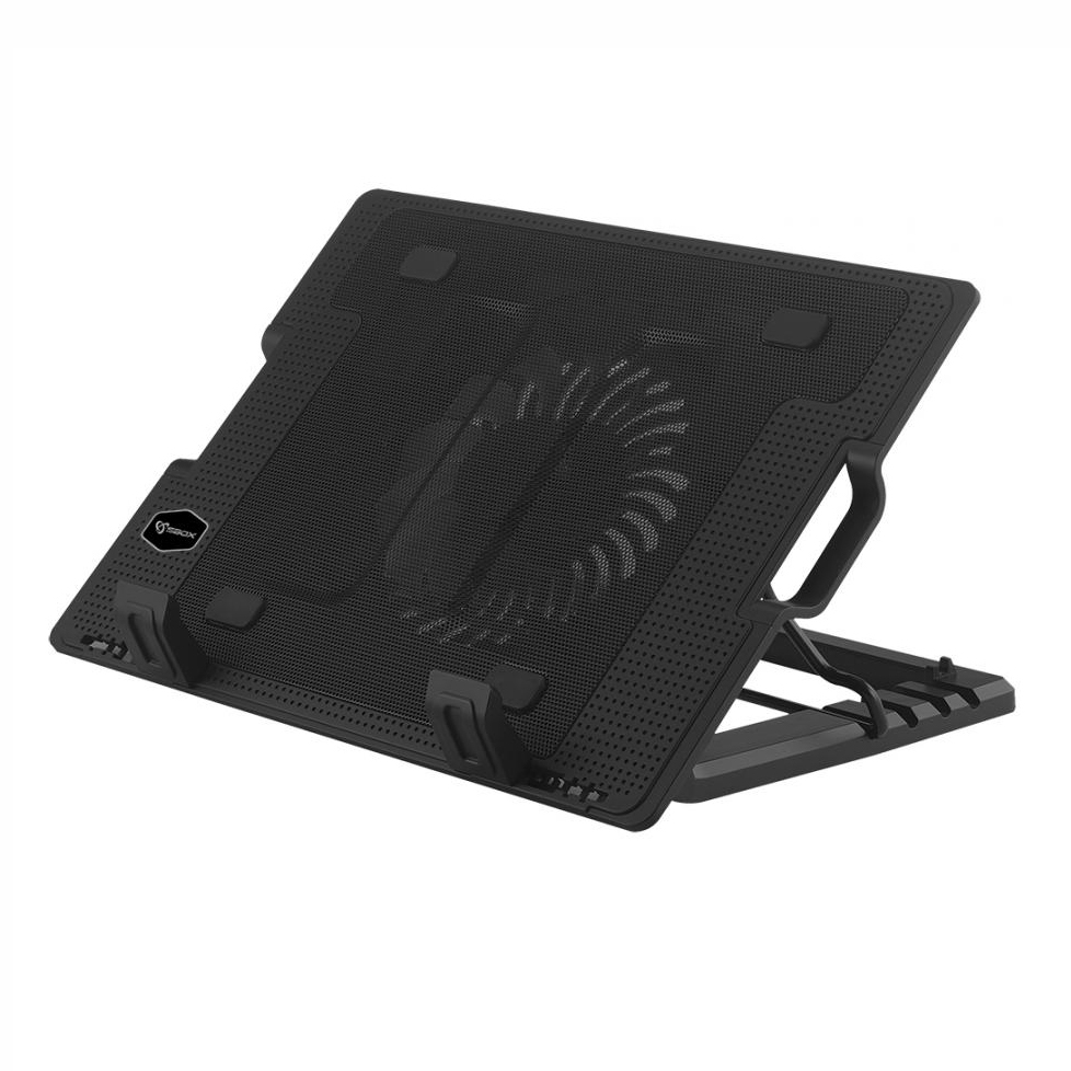 COOLING PAD SBOX ZA LAPTOP 17,3" CP-12, CRNI