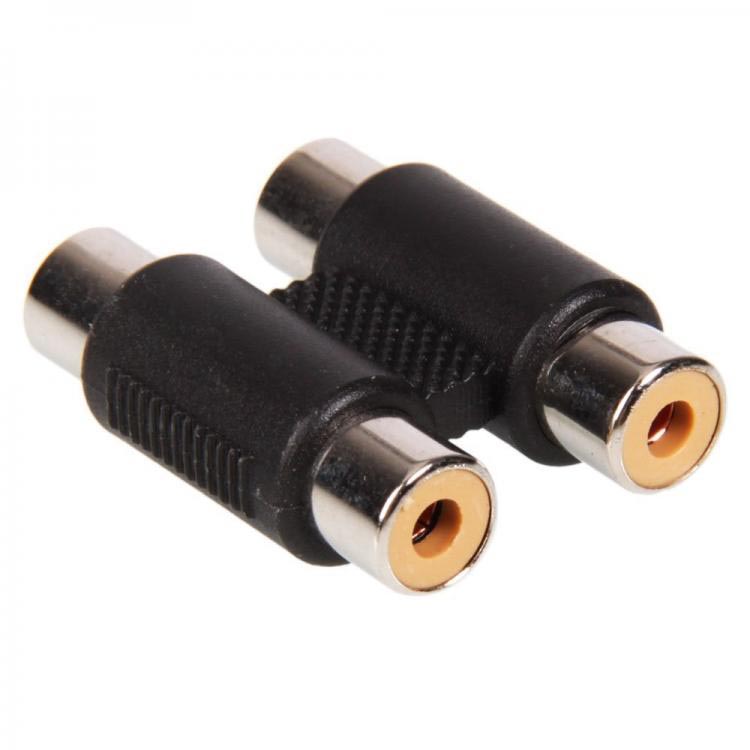 SBOX ADAPTER 2 X RCA -> 2 X RCA F/F AD.2XRCA/R