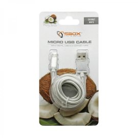 KABEL SBOX USB-&gt;MICRO USB M/M 1,5M USB-10315W, BIJELI