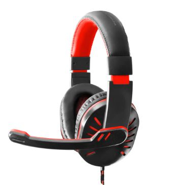 ESPERANZA GAMER STEREO SLUŠALICE CROW RED