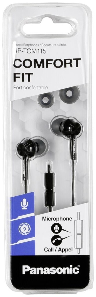 PANASONIC SLUŠALICE RP-TCM115E-K BLACK