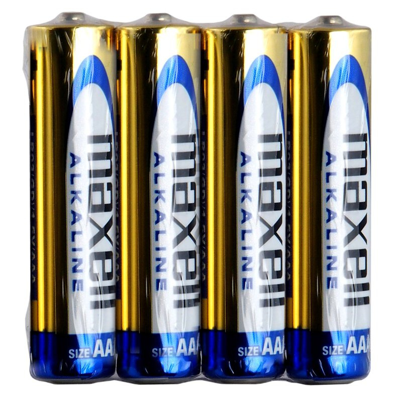 MAXELL ALKALNE BATERIJE 4 x LR3 (AAA)