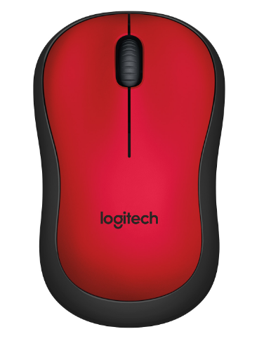 LOGITECH M220 SILENT BEŽIČNI MIŠ RED
