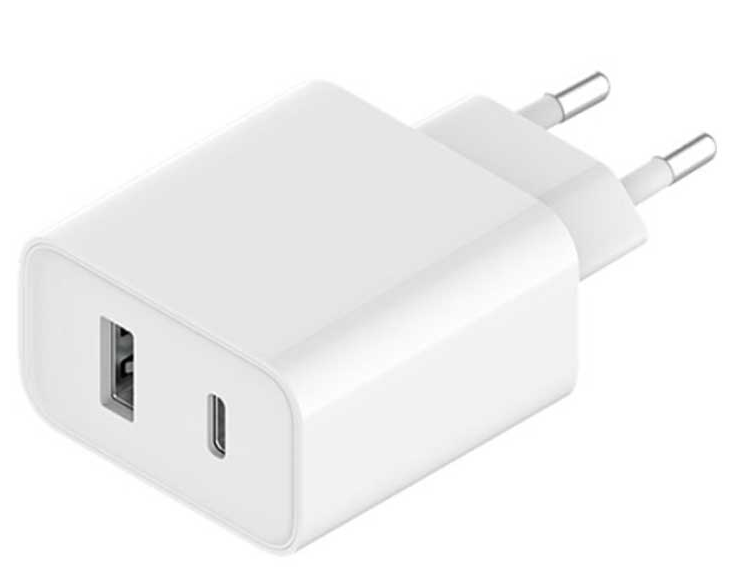 XIAOMI PUNJAČ MI 33W WALL CHARGER (TYPE-A + TYPE-C) EU