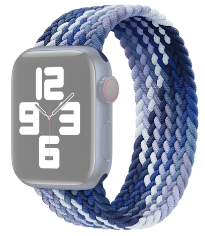 ZAMJENSKA NARUKVICA ZA APPLE WATCH SERIES 7 45MM BLUEBERRY (165MM)