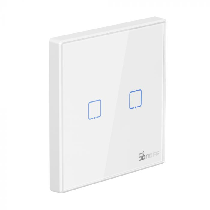 SONOFF T2EU2C-RF 433MHz WIRELESS STICK ON SMART WALL SWITCH