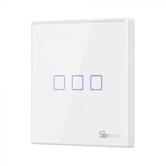 SONOFF T2EU3C-RF 433MHz WIRELESS STICK ON SMART WALL SWITCH