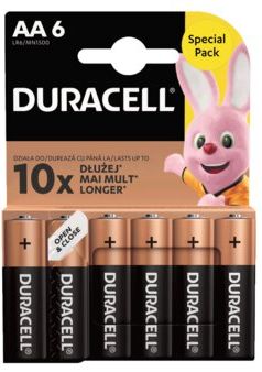 DURACELL Basic alkalna baterija, 6 x LR06 (AA)