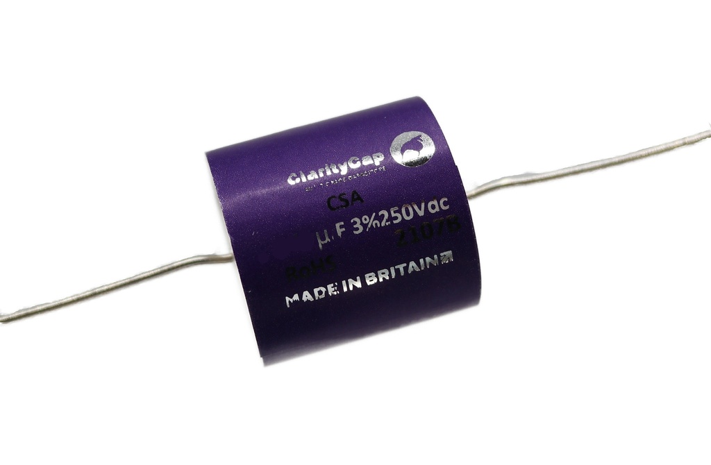CLARITYCAP CSA4U7H250VDC 4,7 ?F 3% CSA 250V CAPACITOR