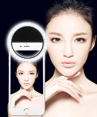 SELFIE LED SVJETLO BEAUTY, CRNO