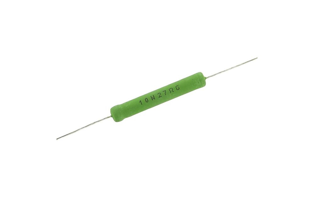 MUNDORF MR10-27 27 Ω 10 W  2%  MRESIST MOX METAL-OXIDE RESISTOR