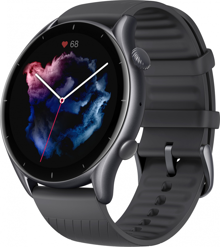 AMAZFIT PAMETNI SAT GTR 3 GPS THUNDER CRNI