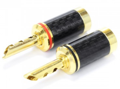 DYNAVOX GOLD PLATED BANANA PLUGS 5MM (PAIR)