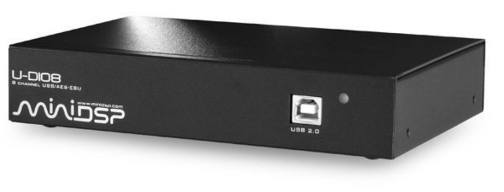 MINIDSP U-DIO8 MULTICHANNEL USB TO AES-EBU OR SPDIF INTERFACE