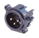 XLR KONEKTOR NEUTRIK 3C MALE SOLDER CUP
