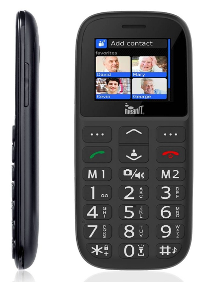 MEANIT VETERAN IV PLUS DUAL SIM MOBILNI TELEFON NA TIPKE + TORBICA