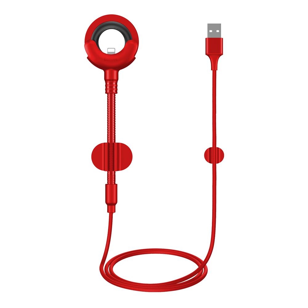 BASEUS CABLE O-TYPE  (8-pin | 0,8 m) RED