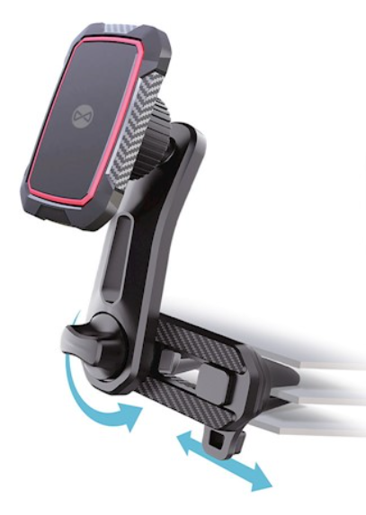 AUTO STALAK FOREVER ZA SMARTPHONE UNIVERZALNI MH-250 BLACK