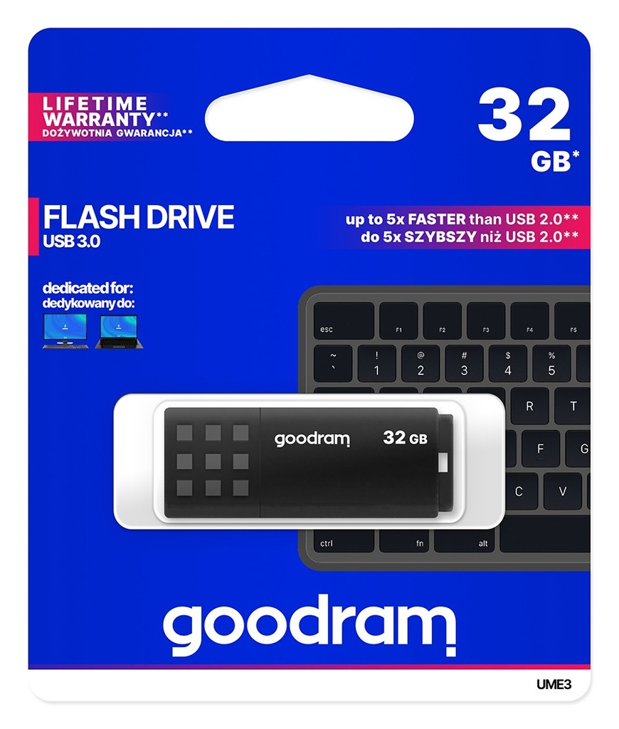 GOODRAM USB MEMORIJA UME3 32GB USB 3.0