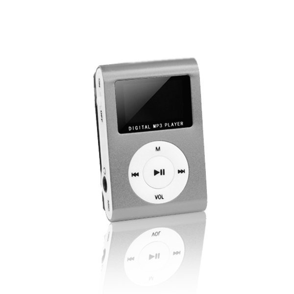 SETTY LCD MP3 PLAYER + SLUŠALICE SILVER
