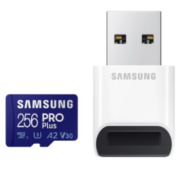 SAMSUNG MEMORIJSKA KARTICA MICROSD MB-MD128KB/WW 128GB PRO PLUS + ČITAČ