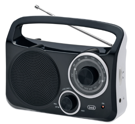 TREVI RA 762 PRIJENOSNI RADIO BLACK