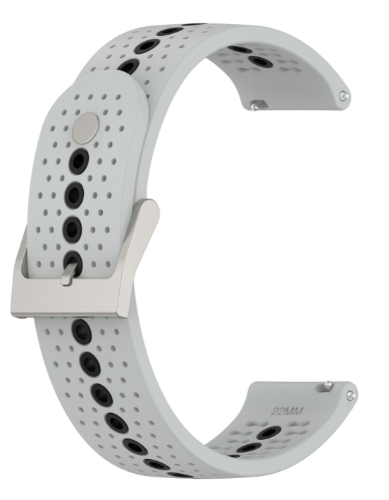 UNIVERZALNA SILIKONSKA NARUKVICA ZA SMARTWATCH 22MM GREY