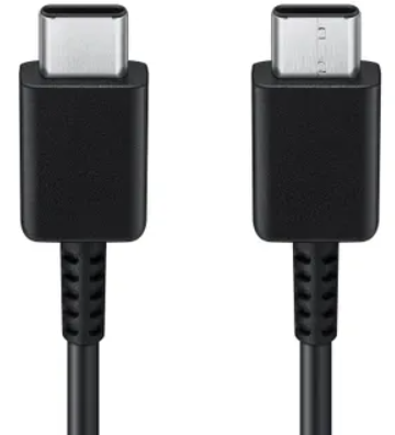 SAMSUNG ORIGINAL USB TYPE-C TO USB TYPE-C KABEL P-DA705 CRNI
