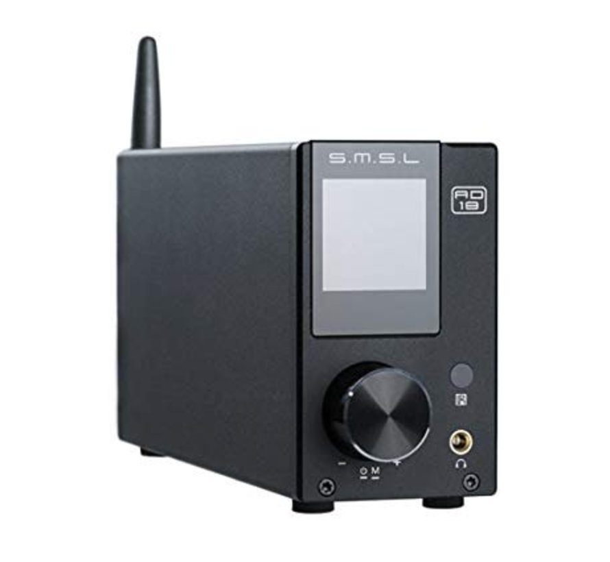 SMSL AD18 V3.1 DIGITAL AMPLIFIER BLUETOOTH NFC TAS5342A 2X 70W + SUBWOOFER OUT / 4 OHM