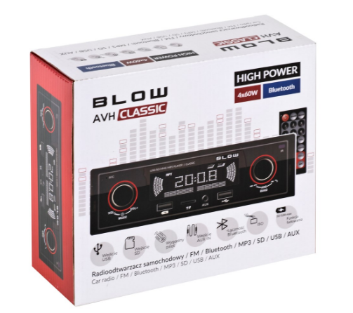 BLOW AUTO RADIO AVH CLASSIC