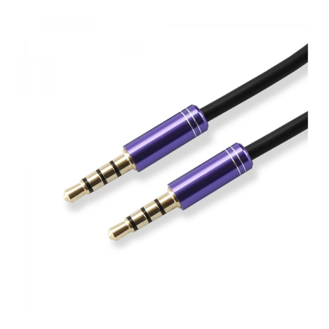 KABEL SBOX 3,5-3,5MM 1,5M FRUITY LJUBIČASTI