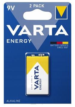 VARTA ENERGY 6LR61/9V VALUE PACK