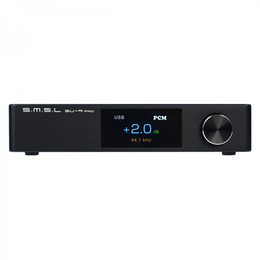 SMSL SU-9 PRO DAC ES9039MPRO XMOS XU316 BLUETOOTH 5.0 APTX-HD LDAC 32BIT 768KHZ DSD512 MQA MQA-CD
