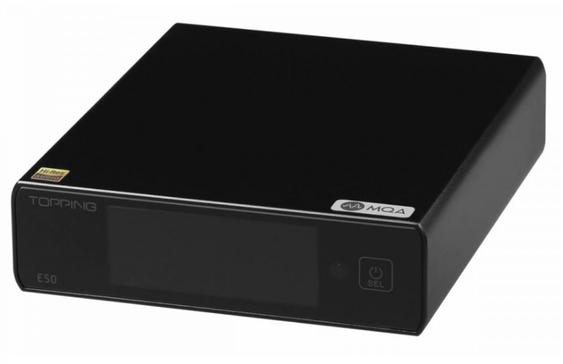 PACK TOPPING E50 BALANCED DAC + L50 BALANCED HEADPHONE AMPLIFIER + TCT1 JACK 6.35MM CABLES BLACK