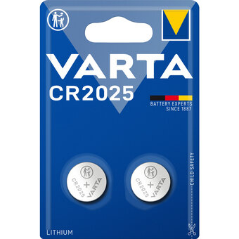 VARTA DUGMASTA BATERIJA CR2025 2KOM