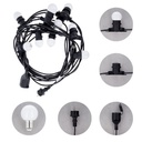 UKRASNE LAMPICE ZA VRT 12m G45 2W (3 BOJE)