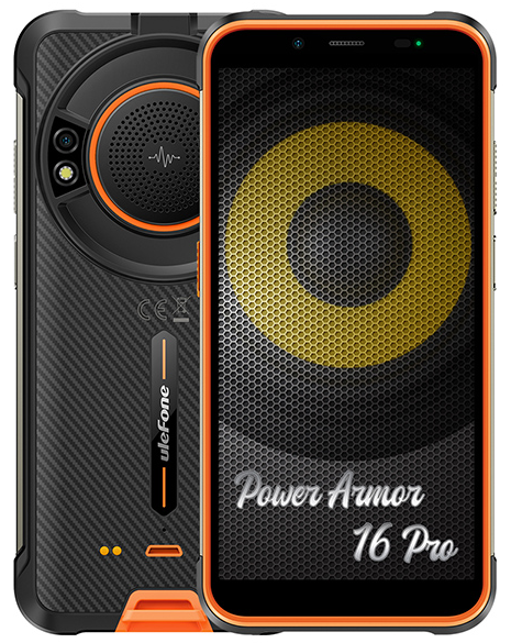 ULEFONE POWER ARMOR 16 PRO 4GB 64GB DUAL CRNI