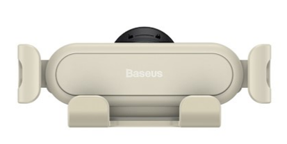 BASEUS AUTO DRŽAČ MOBITELA STABLE LITE KREMASTO-BIJELI GRAVITACIJA ZA VENTILACIJU