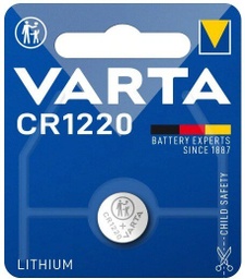 [BATVAR163] VARTA LITIJSKA BATERIJA CR1220 BLISTER 1 KOM