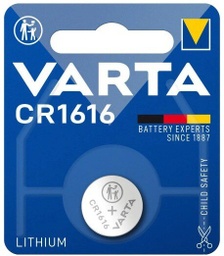 [BATVAR164] VARTA LITIJSKA BATERIJA CR1616 BLISTER 1 KOM