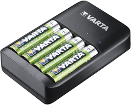 [VARKPR109] PUNJAČ BATERIJA NI-MH VARTA QUATRO 57652 + 4 PUNJIVE BATERIJE VARTA 2100 MAH AA