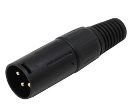 [AUD1741] WM AUDIO XLR-92G GOLD PLATED 3 WAY MALE XLR CONNECTOR