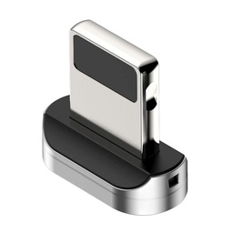 [ACCTFO1462] BASEUS ADAPTER ZINC MAGNETIC LIGHTNING SILVER