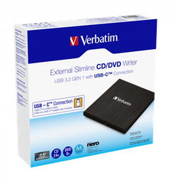 [MEM794] VERBATIM SLIMLINE  PORTABLE CD/DVD-WRITER