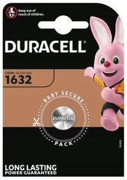 [BATDUR183] DURACELL BATERIJA MINI LITHIUM CR1632 DL1632 ECR1632